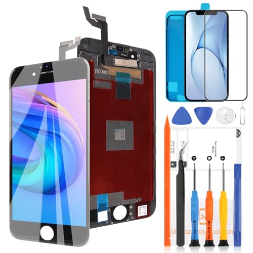 LADYSON Display für iPhone 6s Bildschirm 4,7 Zoll für iPhone 6s A1633 A1688 A1691 A1700 LCD Display Touchscreen Digitizer Assembly Ersatzteile (Schwarz) von LADYSON