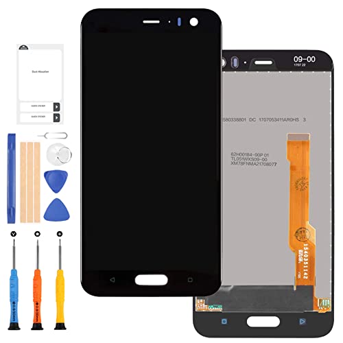 LADYSON Ersatzteil für HTC U11 Life 13,2 cm (5,2 Zoll) LCD-Display Touchscreen Digitizer Glasscheibe Komplettes Reparaturset von LADYSON