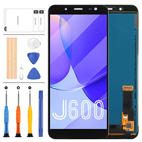 LADYSON Ersatzdisplay für Samsung Galaxy J6 2018 J600 SM-J600FN LCD-Display J600L J600N J600G/DS J600F Digitizer Touchscreen Display Panel Montage Reparaturteile [Kein Original] von LADYSON