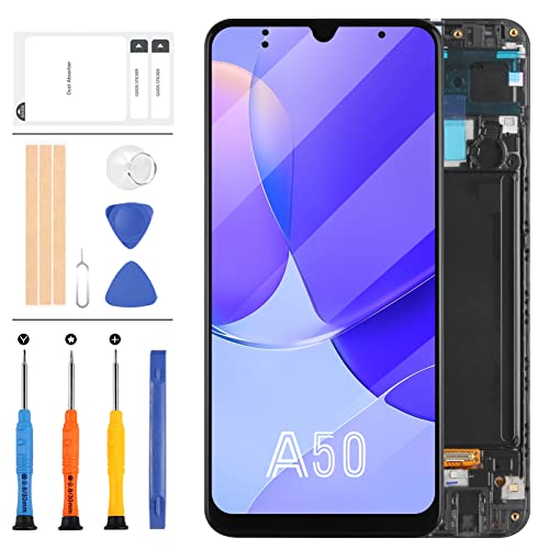 LADYSON INCELL Ersatzbildschirm für Samsung Galaxy A50 A505 SM-A505F A505FD A505U LCD Display Touch Sensor Digitizer Montage Glas Objektiv Teile Kits ohne Fingerabdrucksensor LADYSON INCELL Ersatzbildschirm für Samsung Galaxy A50 A505 SM-A505F A505FD A505U LCD Display Touch Sensor Digitizer Montage Glas Objektiv Teile Kits ohne Fingerabdrucksensor von LADYSON