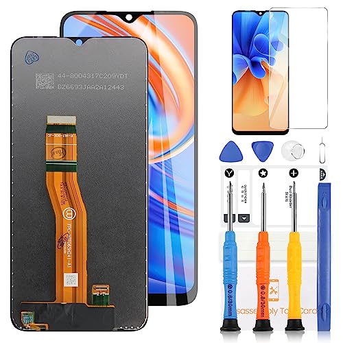 LADYSON LCD-Bildschirm für Huawei Honor X6 Ersatzbildschirm für 6,5 Zoll Honor X6 4G VNE-LX1 VNE-LX2 LCD Display Touchscreen Digitizer Ersatz-Kit mit Werkzeug (schwarz) von LADYSON