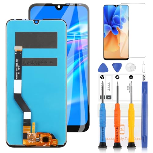 LADYSON LCD-Bildschirm für Huawei Y7 2019/Y7 PRO 2019/Y7 Prime 2019 LCD Display Touchscreen Digitizer Assembly Ersatzteile Reparatur mit Werkzeugen (schwarz) von LADYSON