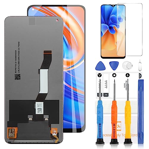 LADYSON LCD-Bildschirm für Xiaomi Mi 10T 5G/Mi 10T PRO 5G/Redmi K30S M2007J3SC M2007J3SY Ersatz LCD Display Touchscreen Digitizer Ersatz-Kit mit Werkzeug (schwarz) von LADYSON
