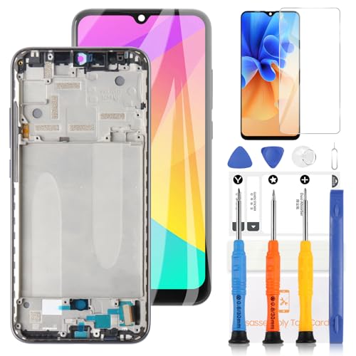 LADYSON LCD-Display für Xiaomi Mi CC9e/Mi A3 M1906F9SH M1906F9SI Ersatzbildschirm für Mi CC9e/Mi A3 LCD Display Touchscreen Digitizer Montage Reparatur-Set mit Werkzeug (nicht für Mi CC9) von LADYSON
