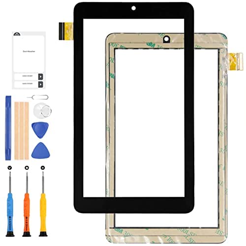LADYSON Onn. Surf Tablet 7 Zoll (17,8 cm) 16 GB Android 9.0 Pie 1926A 100005206 Neuer Touchscreen Digitizer Vollsensor Glasscheibe Ersatzsets mit gratis Werkzeug von LADYSON