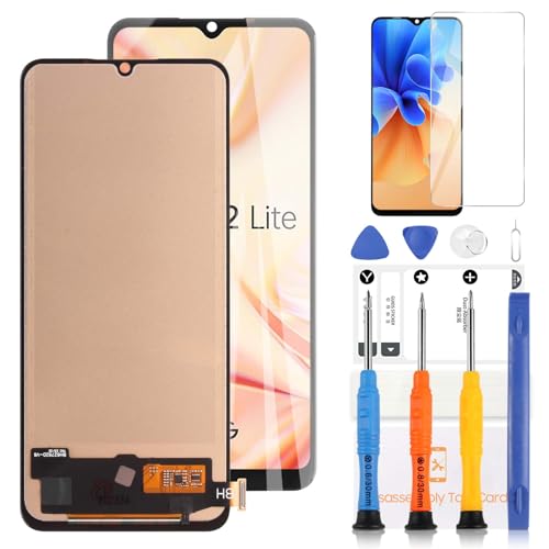 TFT-Display für Oppo Find X2 Lite LCD-Bildschirm für Oppo Find X2 Lite CPH2005 6,4 Zoll LCD Display Touchscreen Digitizer Montage Reparaturteile mit Werkzeugen (schwarz) von LADYSON