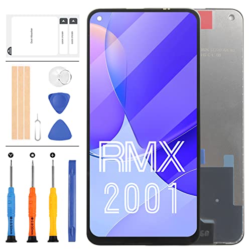 LCD-Bildschirm für Realme 6 RMX2001 Bildschirm Ersatz für Realme 6 RMX2001 Display LCD Touch Digitizer Montage Reparaturteile Kits mit Werkzeugen von LADYSON