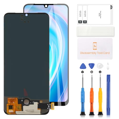 LCD Bildschirm für Vivo V20 Display Touchscreen Digitizer Montage Reparaturteile OLED für Vivo V20 V2025 V2024 LCD Display mit Werkzeugen (6,4 Zoll Schwarz) von LADYSON
