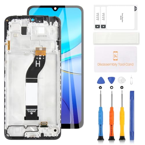 LCD Bildschirm für Xiaomi Redmi 13C 4G/5G LCD Display für Xiaomi Redmi 13C 23100RN82L 23106RN0DA 23108RN04Y Touchscreen Digitizer Montage Ersatz Reparaturset 6,7 Zoll Schwarz mit Rahmen LCD Bildschirm für Xiaomi Redmi 13C 4G/5G LCD Display für Xiaomi Redmi 13C 23100RN82L 23106RN0DA 23108RN04Y Touchscreen Digitizer Montage Ersatz Reparaturset 6,7 Zoll Schwarz mit Rahmen von LADYSON