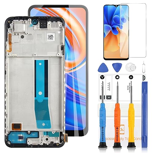 LCD Bildschirm für Xiaomi Redmi Note 11 2201117TG 2201117TI 2201117TY 2201117TL LCD Display Touch Replacement Display Panel montiert mit Reparaturset von LADYSON