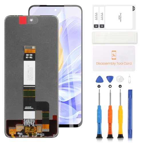LCD Display für 6,79 Zoll Xiaomi Poco M6 PRO 5G 23076PC4BI LCD-Bildschirm Touchscreen Montage Ersatz Glas Digitizer mit Werkzeugen (Schwarz) von LADYSON