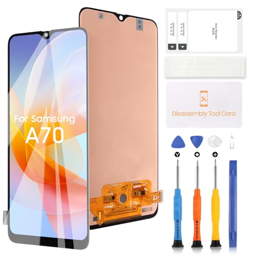 OLED LCD Bildschirm für Samsung Galaxy A70 A705 SM-A705F A705FN A705MN/DS LCD Display Touchscreen Digitizer Montage Ersatz Reparaturset - Schwarz Kein Rahmen OLED LCD Bildschirm für Samsung Galaxy A70 A705 SM-A705F A705FN A705MN/DS LCD Display Touchscreen Digitizer Montage Ersatz Reparaturset - Schwarz Kein Rahmen von LADYSON