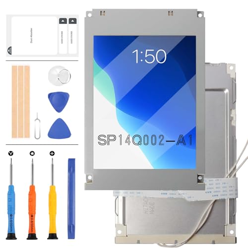 TFT-LCD-Bildschirm für Hitachi SP14Q002-A1, Ersatz für Hitachi SP14Q002-A1, industrielles LCD-Dsipaly-Panel 320240, TFT 14,5 cm (5,7 Zoll) LCD-Display, Reparatur-Set mit Werkzeug von LADYSON