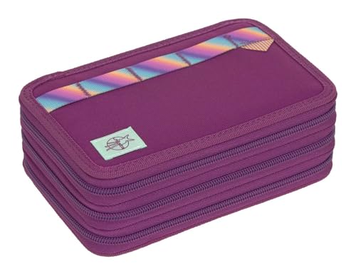 LÄSSIG Unique School Triple Pencil Case Slim Lilac LÄSSIG Unique School Triple Pencil Case Slim Lilac von LÄSSIG