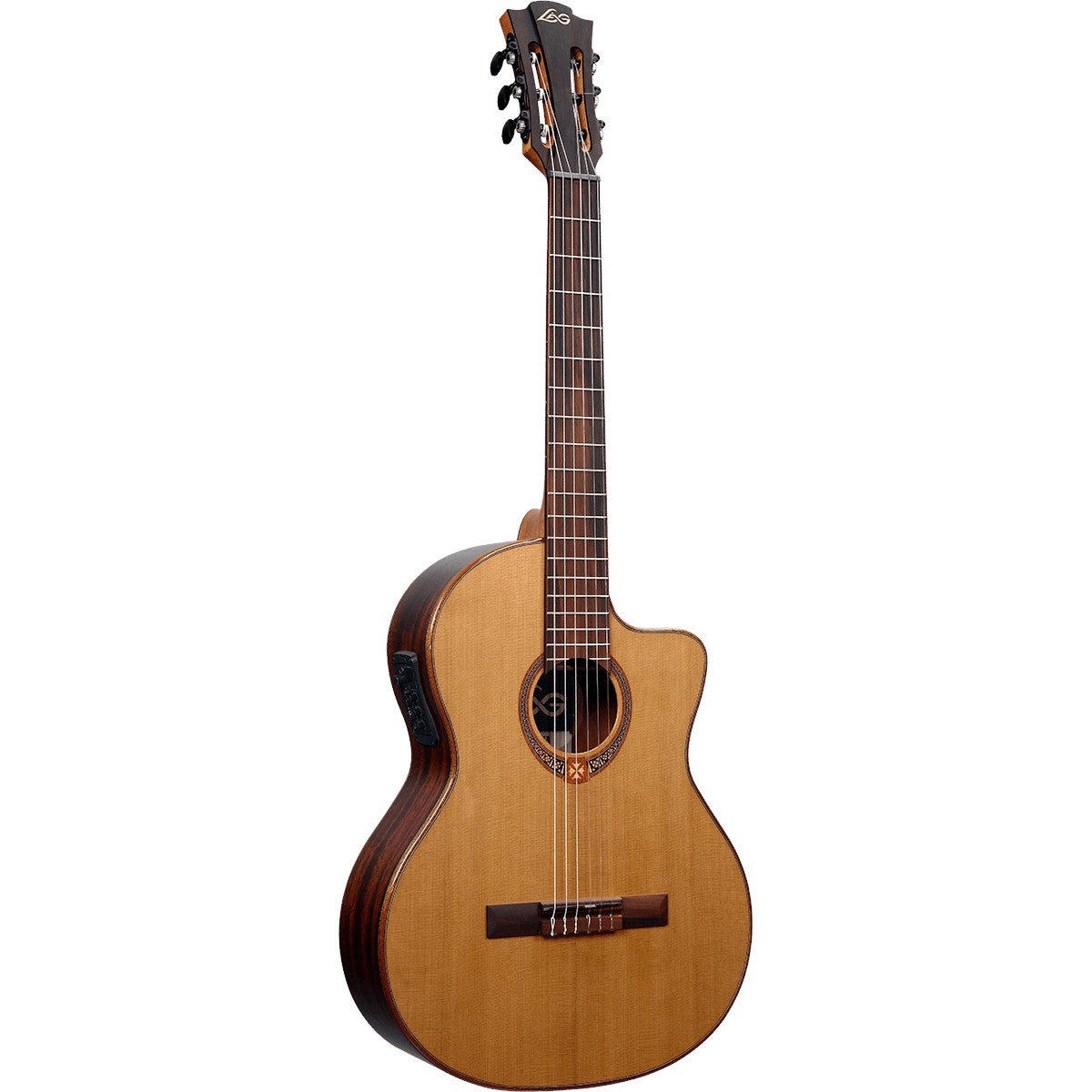 (B-Ware) LAG Guitars Occitania 118 OC118CE Electro-Acoustic Classical Guitar von LAG Guitars