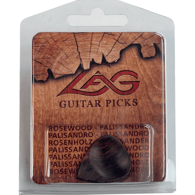 LAG Guitars 1RW Rosewood Plectrum (Single Piece) von LAG Guitars