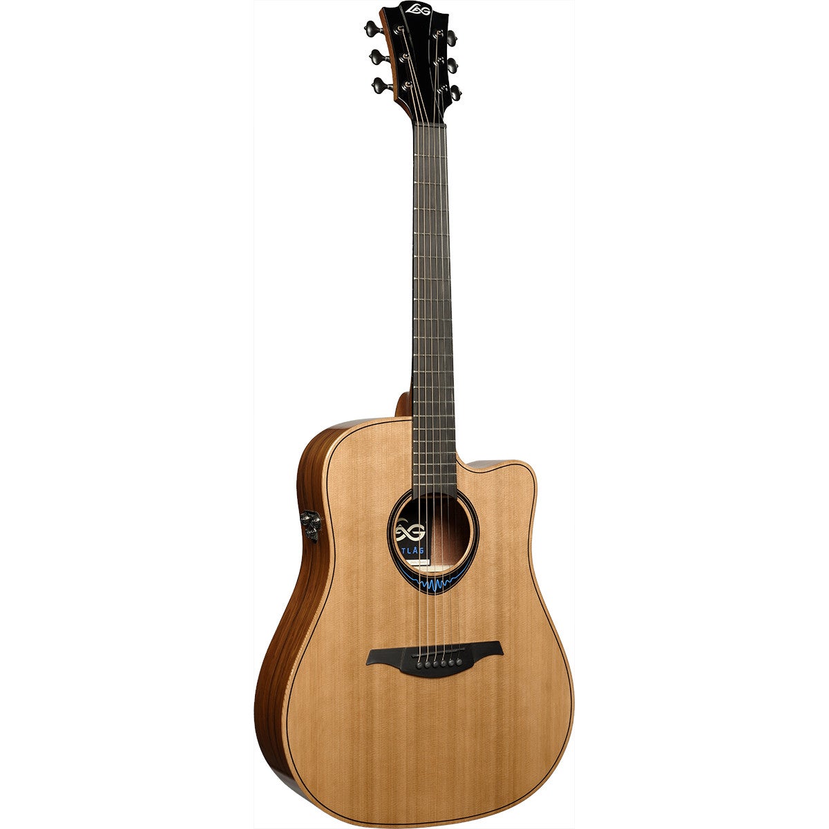 LAG Guitars BlueWave 2 TBW2DCE Dreadnought Electro-Acoustic Guitar with Built-In Effects and Bluetooth LAG Guitars BlueWave 2 TBW2DCE Dreadnought Electro-Acoustic Guitar with Built-In Effects and Bluetooth von LAG Guitars