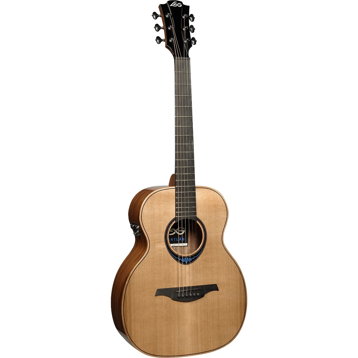 LAG Guitars BlueWave 2 TBW2TE Travel Electro-Acoustic Guitar with Built-In Effects and Bluetooth LAG Guitars BlueWave 2 TBW2TE Travel Electro-Acoustic Guitar with Built-In Effects and Bluetooth von LAG Guitars