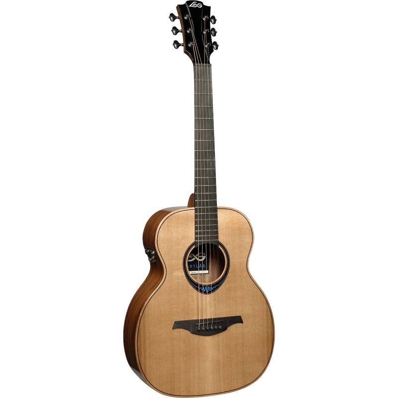 LAG Guitars BlueWave 2 TBW2TE Travel Electro-Acoustic Guitar with Built-In Effects and Bluetooth von LAG Guitars