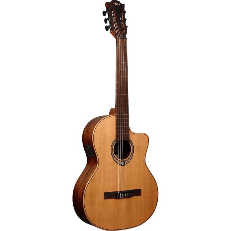 LAG Guitars Occitania 170 OC170CE Electro-Acoustic Classical Guitar von LAG Guitars