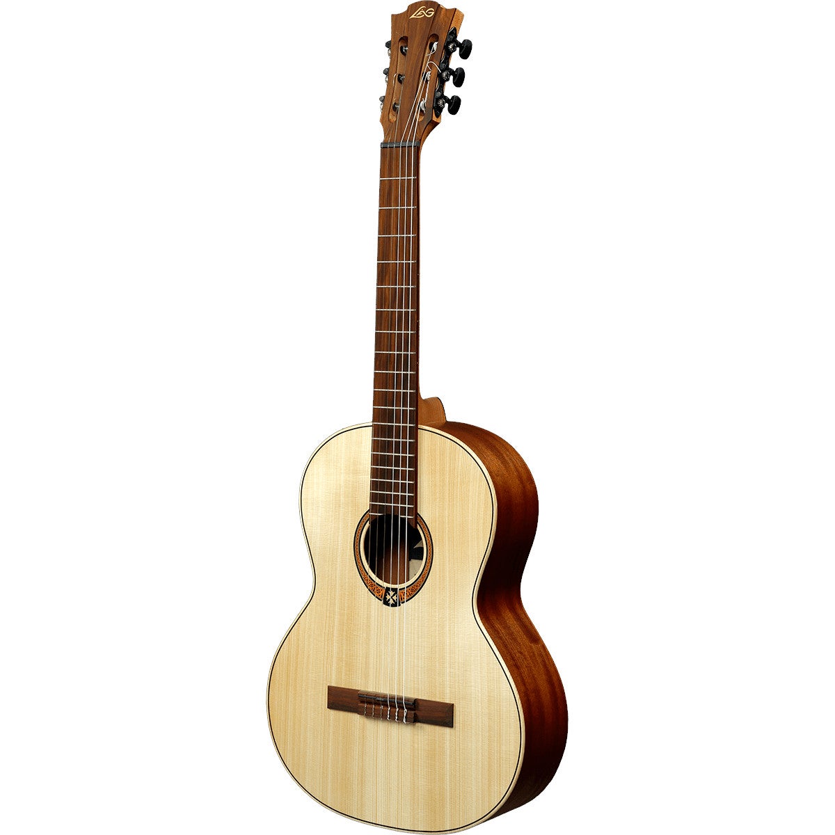 LAG Guitars Occitania 70 OCL70 Electro-Acoustic Classical Guitar (Left-Handed) von LAG Guitars