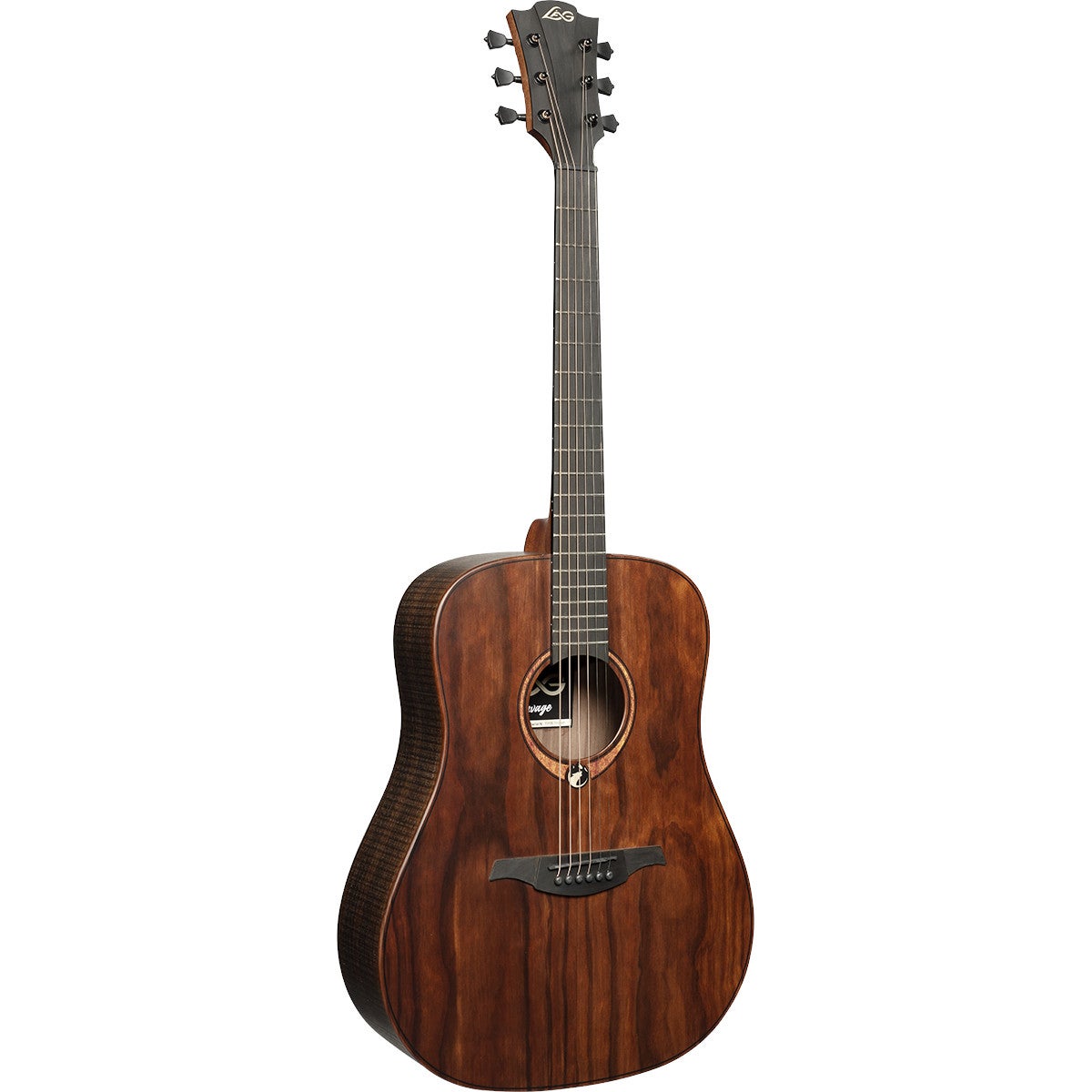 LAG Guitars Sauvage SAUVAGE-D Dreadnought Acoustic Guitar with Case LAG Guitars Sauvage SAUVAGE-D Dreadnought Acoustic Guitar with Case von LAG Guitars