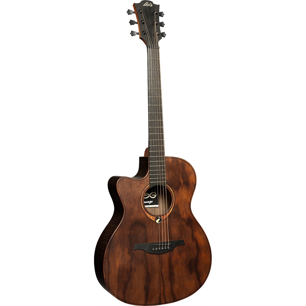 LAG Guitars Sauvage SAUVAGE-L-ACE Auditorium Left-Handed Electro-Acoustic Guitar with Case LAG Guitars Sauvage SAUVAGE-L-ACE Auditorium Left-Handed Electro-Acoustic Guitar with Case von LAG Guitars