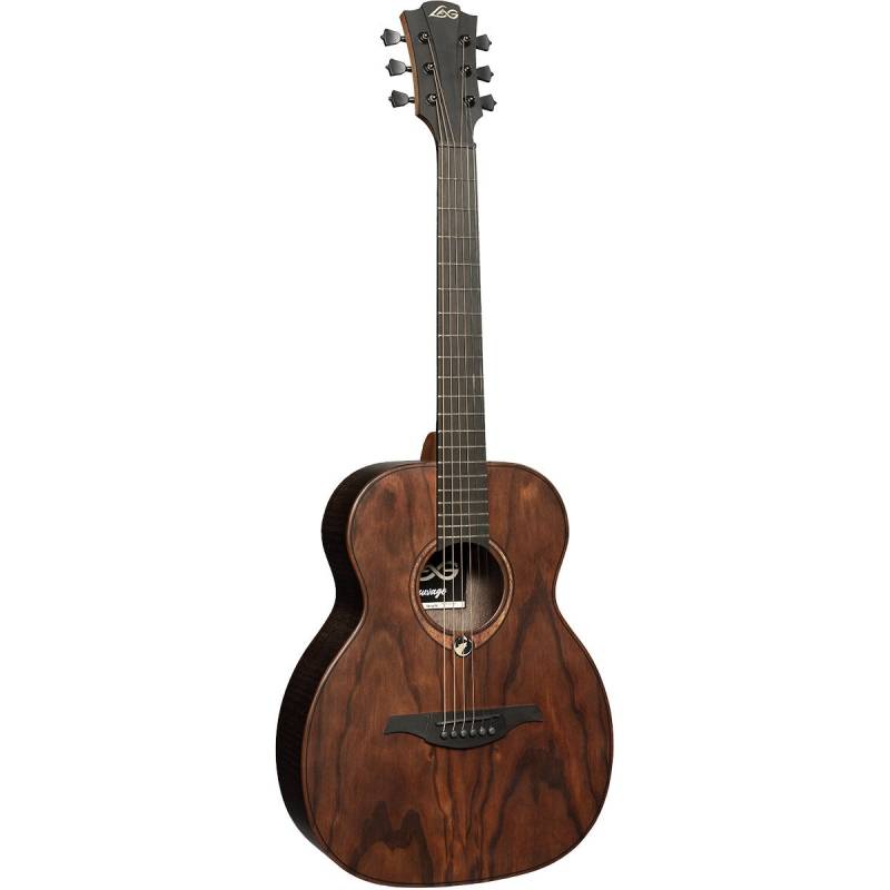 LAG Guitars Sauvage SAUVAGE-T Travel Acoustic Guitar with Case von LAG Guitars