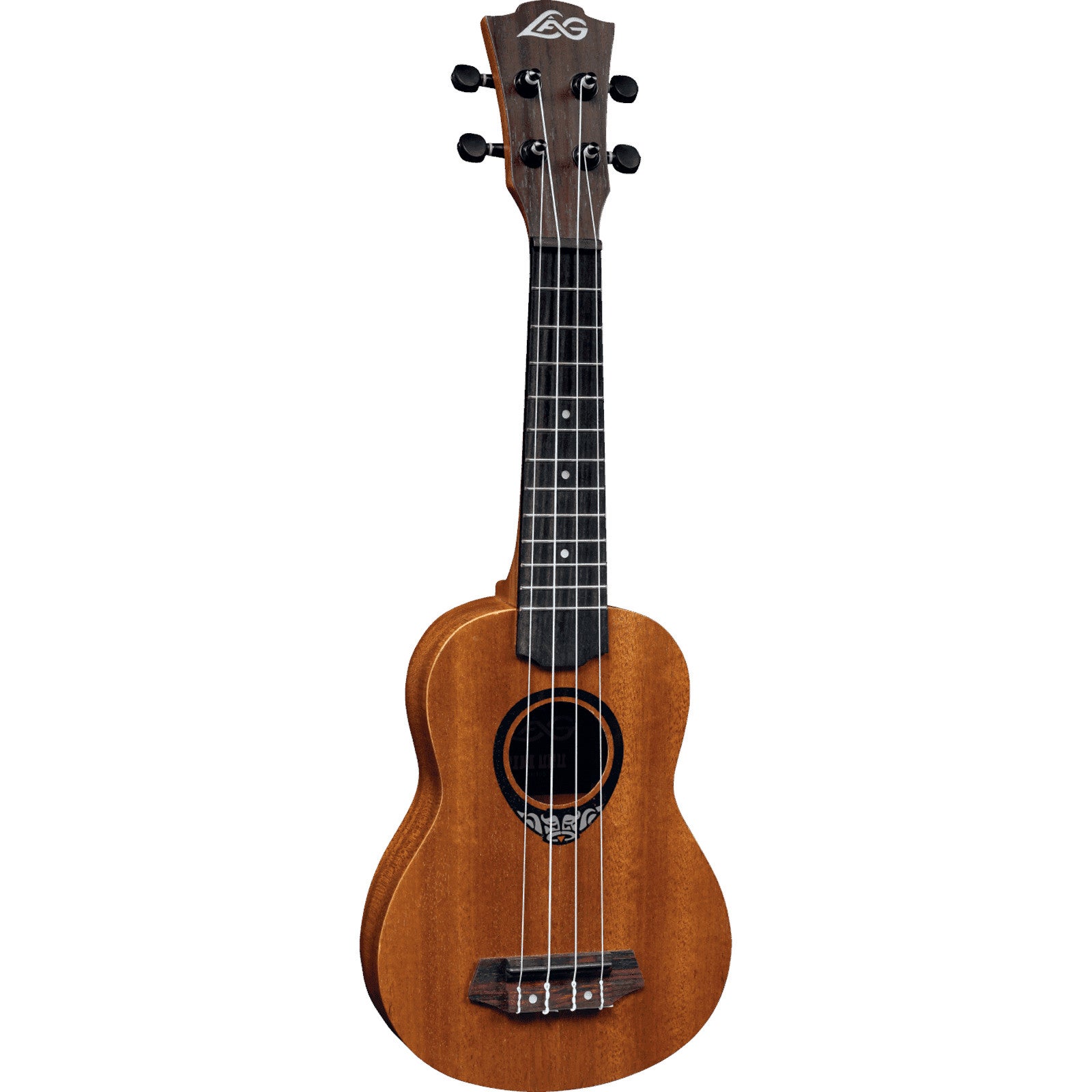 LAG Guitars Tiki Uku 10 TKU10S Soprano Ukulele with Gig Bag LAG Guitars Tiki Uku 10 TKU10S Soprano Ukulele with Gig Bag von LAG Guitars