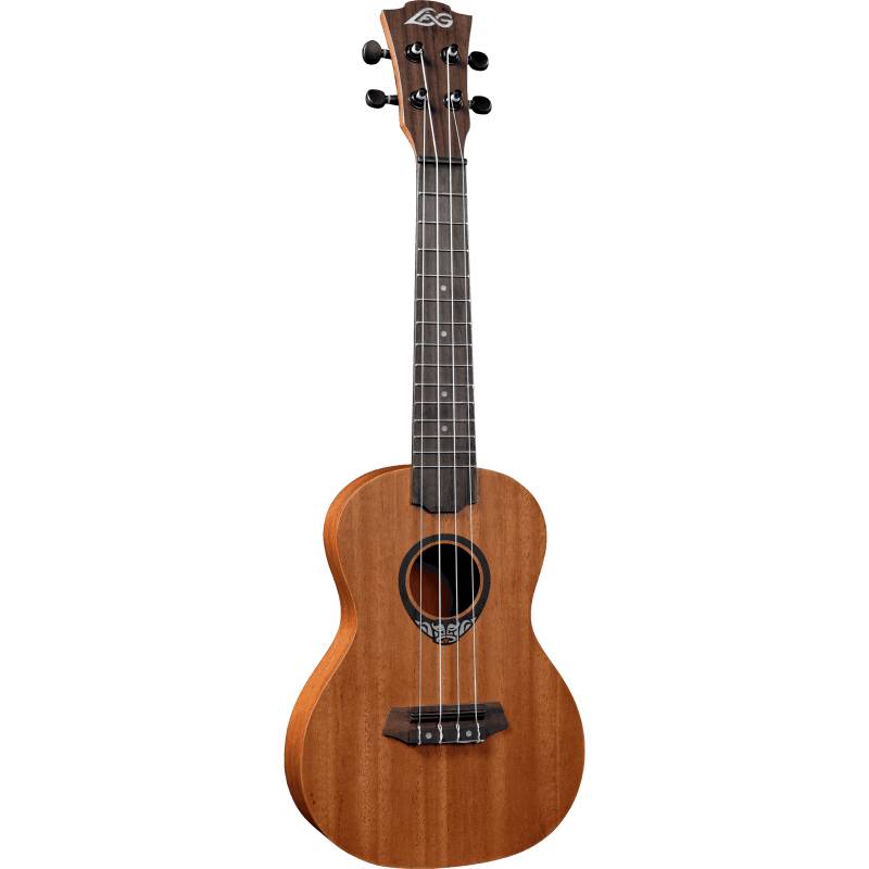 LAG Guitars Tiki Uku 110 TKU110C Thinline Concert Ukulele with Gig Bag von LAG Guitars