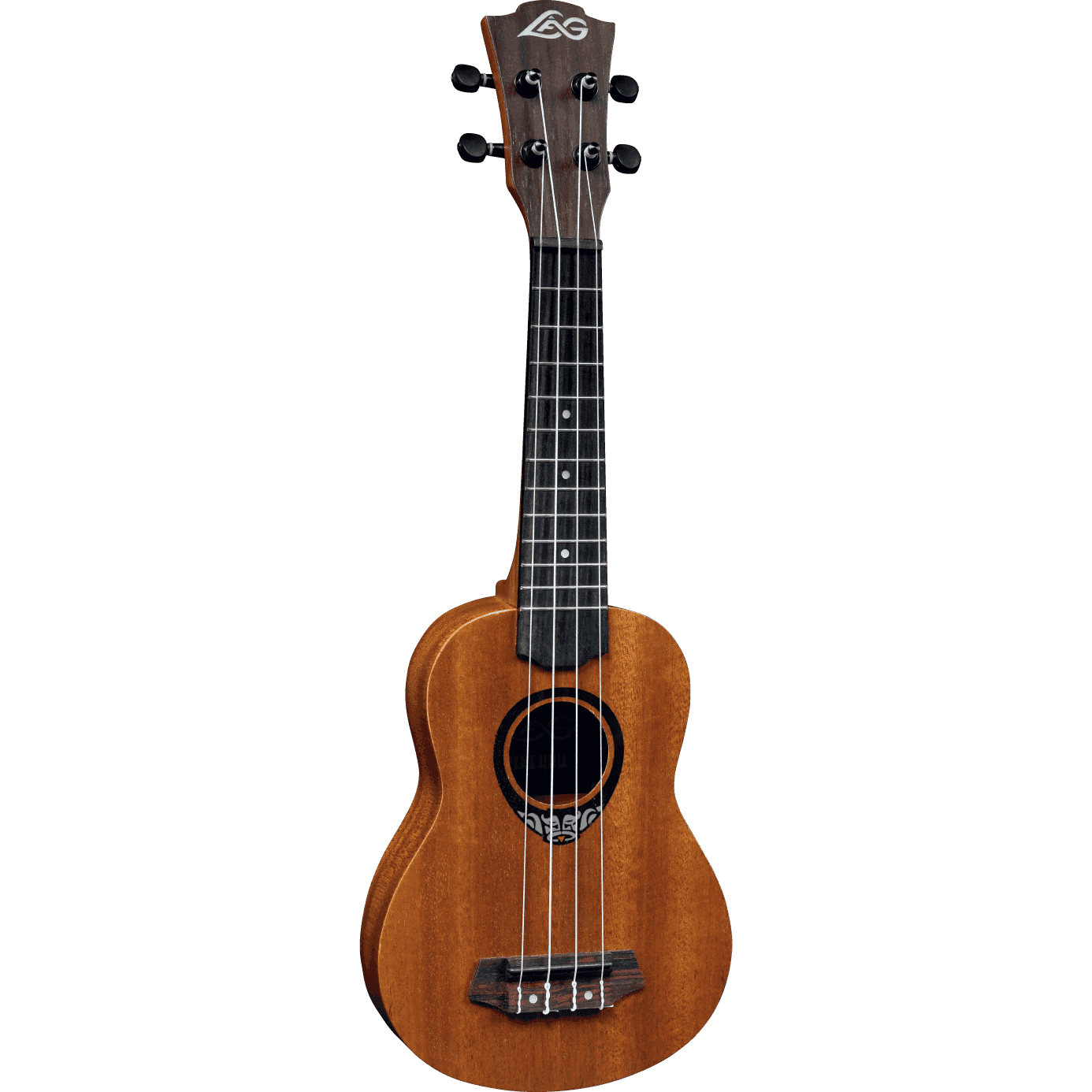 LAG Guitars Tiki Uku 110 TKU110S Thinline Soprano Ukulele with Gig Bag LAG Guitars Tiki Uku 110 TKU110S Thinline Soprano Ukulele with Gig Bag von LAG Guitars