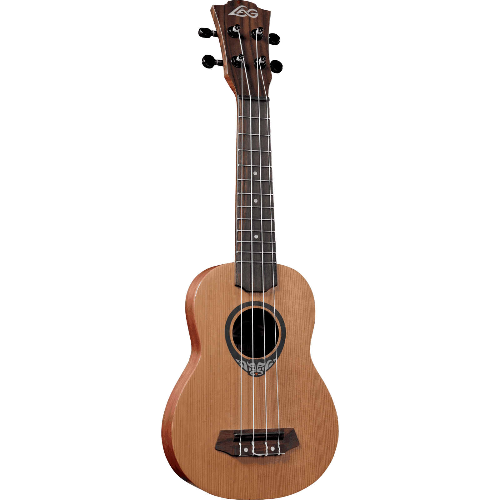 LAG Guitars Tiki Uku 130 TKU130S Thinline Soprano Ukulele with Gig Bag LAG Guitars Tiki Uku 130 TKU130S Thinline Soprano Ukulele with Gig Bag von LAG Guitars