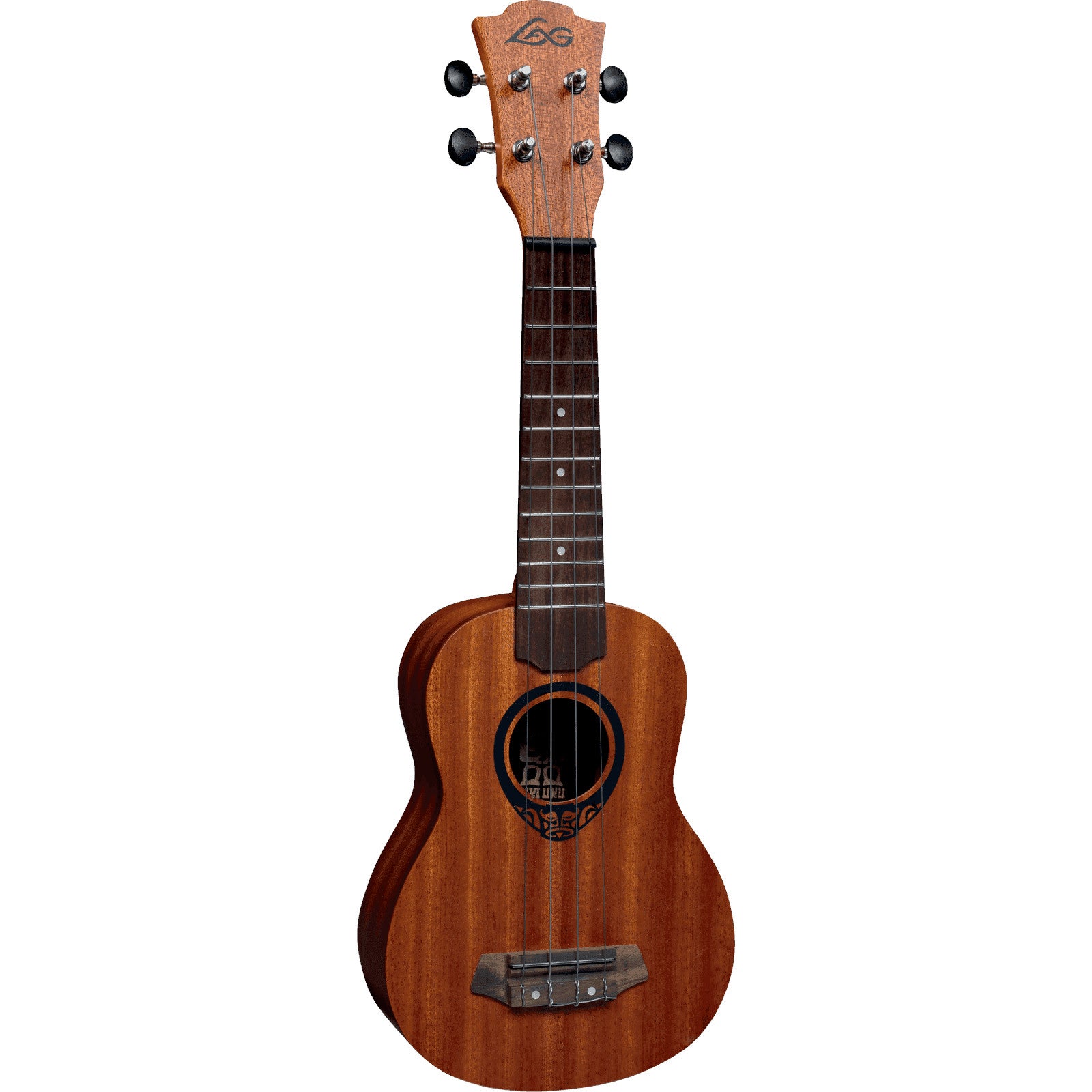 LAG Guitars Tiki Uku 8 TKU8S Soprano Ukulele with Gig Bag LAG Guitars Tiki Uku 8 TKU8S Soprano Ukulele with Gig Bag von LAG Guitars