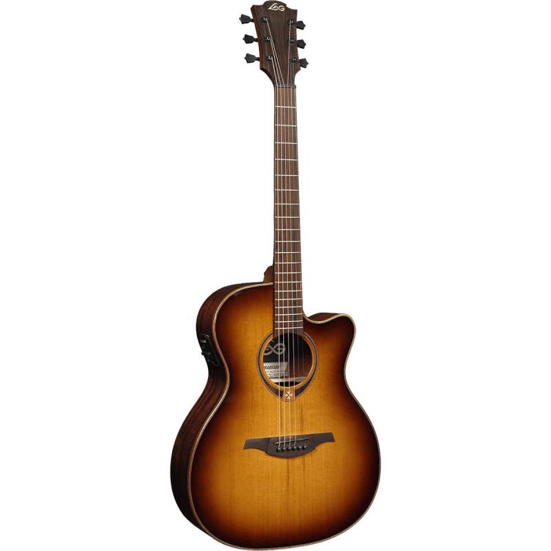 LAG Guitars Tramontane 118 T118ACE-BRS Brown Shadow Electro-Acoustic Guitar von LAG Guitars