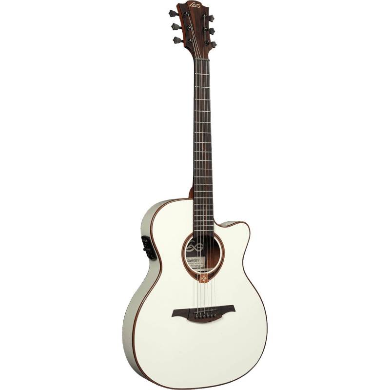 LAG Guitars Tramontane 118 T118ASCE-IVO Ivory Electro-Acoustic Thinline Guitar von LAG Guitars