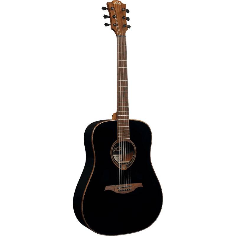 LAG Guitars Tramontane 118 T118D-BLK Black Acoustic Guitar von LAG Guitars