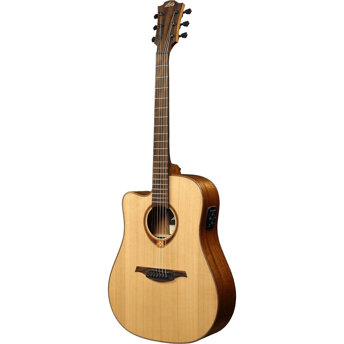 LAG Guitars Tramontane 118 TL118DCE Natural Left-Handed Steel-String Electro-Acoustic Guitar LAG Guitars Tramontane 118 TL118DCE Natural Left-Handed Steel-String Electro-Acoustic Guitar von LAG Guitars