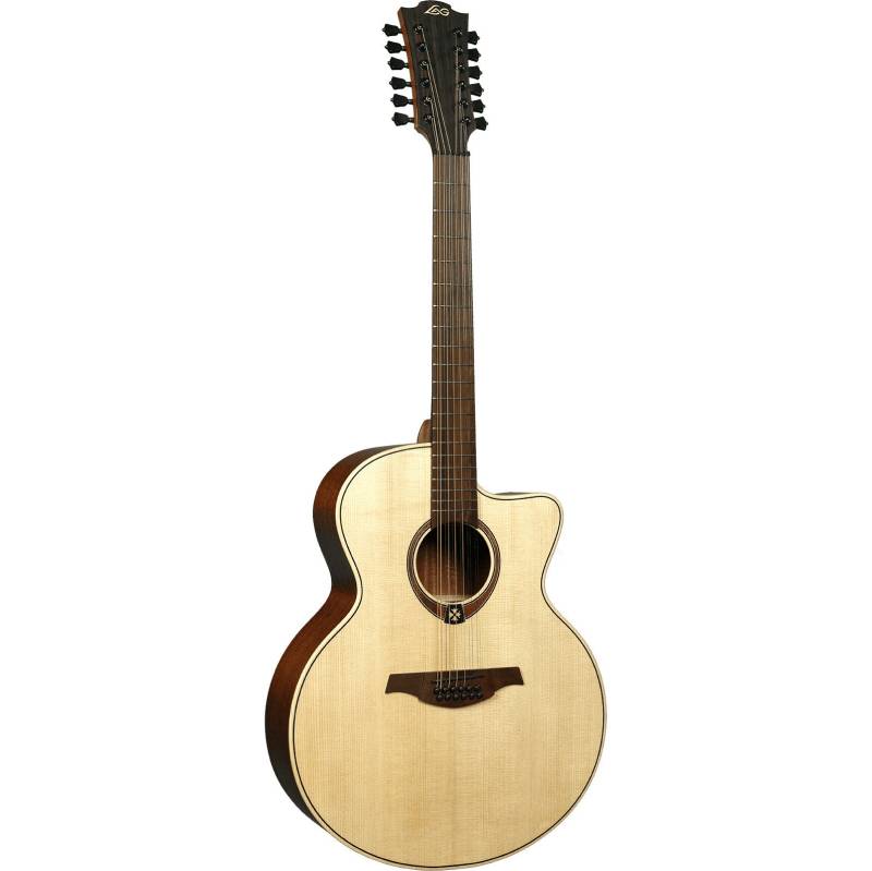 LAG Guitars Tramontane 177 Jumbo T177J12CE 12-String Electro-Acoustic Guitar von LAG Guitars