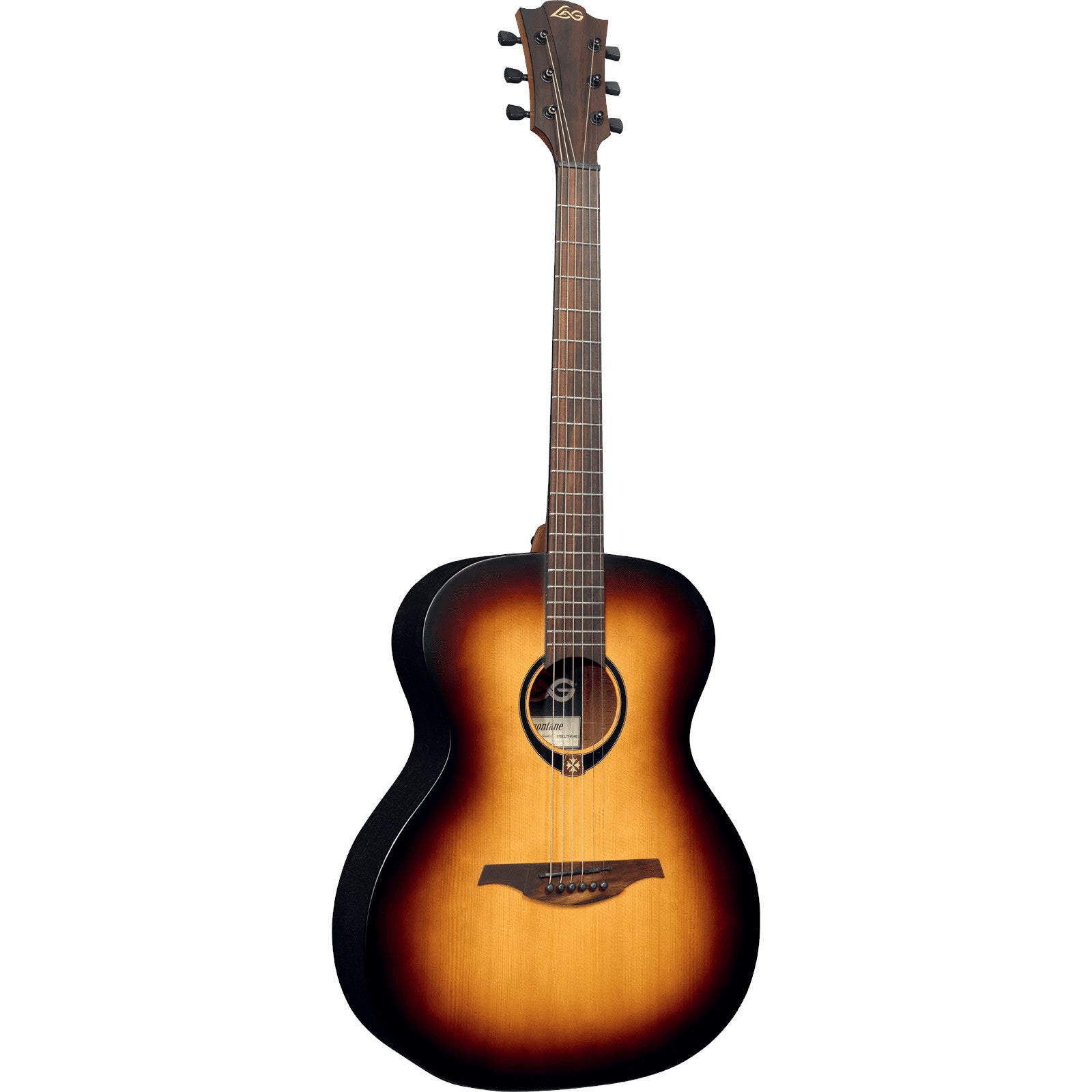 LAG Guitars Tramontane 70 T70A-BRB Brown Burst Acoustic Guitar LAG Guitars Tramontane 70 T70A-BRB Brown Burst Acoustic Guitar von LAG Guitars