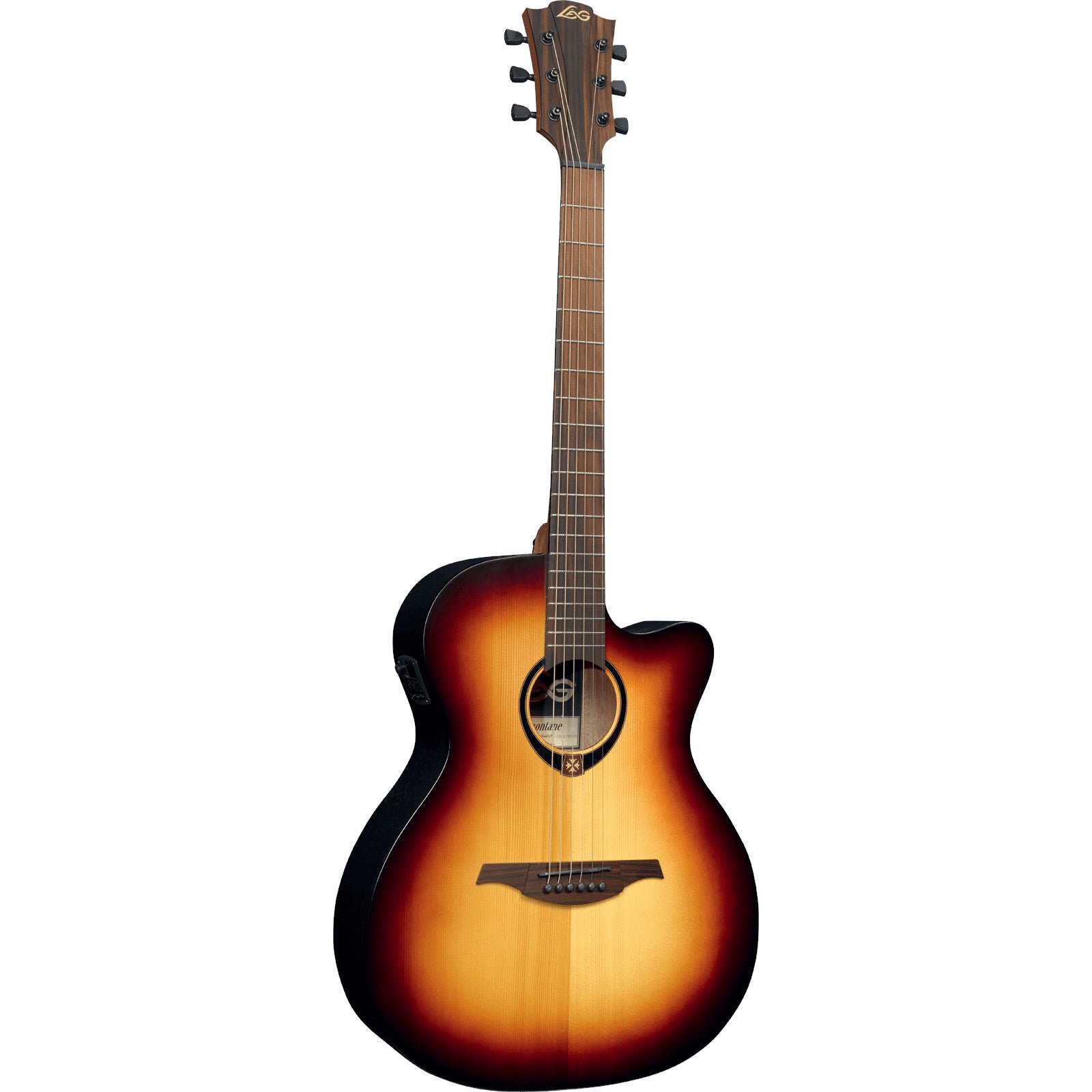 LAG Guitars Tramontane 70 T70ACE-BRB Brown Burst Electro-Acoustic Guitar LAG Guitars Tramontane 70 T70ACE-BRB Brown Burst Electro-Acoustic Guitar von LAG Guitars