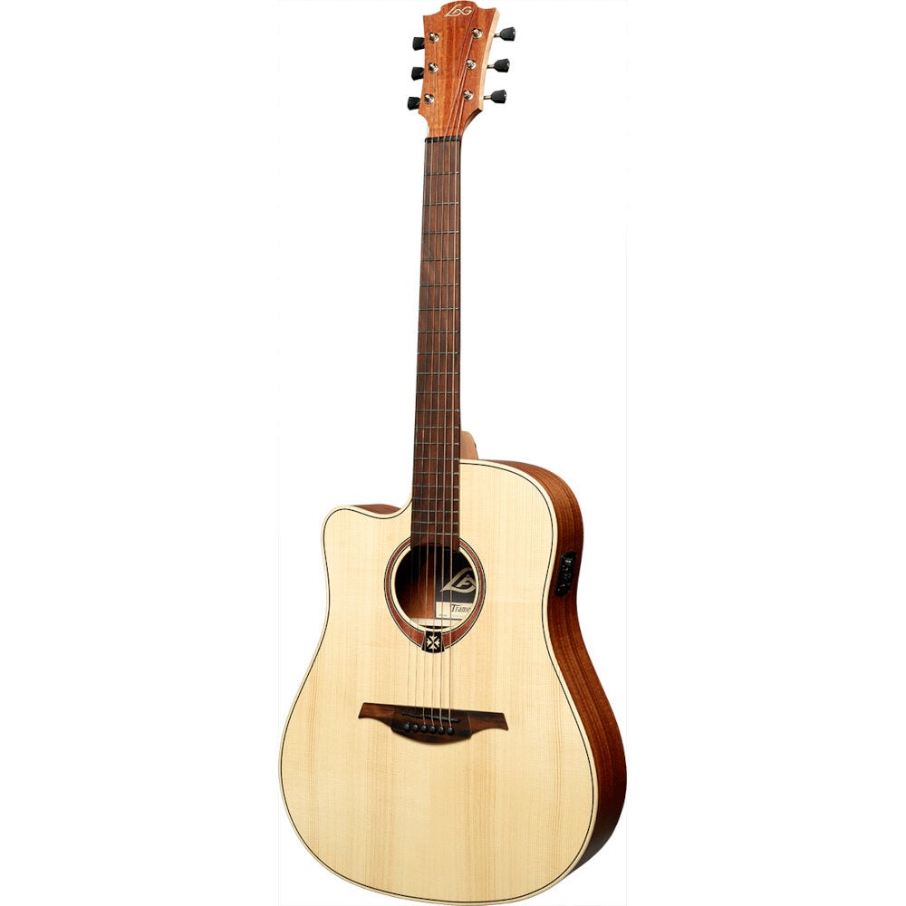 LAG Guitars Tramontane 70 TL70DCE Natural Left-Handed Steel-String Electro-Acoustic Guitar LAG Guitars Tramontane 70 TL70DCE Natural Left-Handed Steel-String Electro-Acoustic Guitar von LAG Guitars
