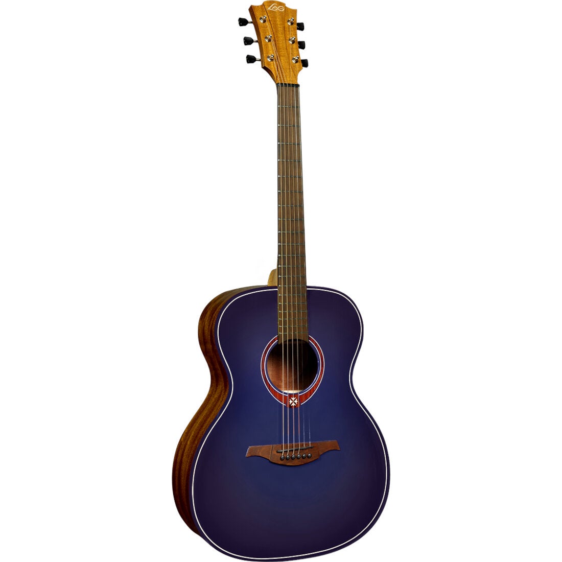 LAG Guitars Tramontane Special Edition Auditorium T-BLUE-A Acoustic Guitar LAG Guitars Tramontane Special Edition Auditorium T-BLUE-A Acoustic Guitar von LAG Guitars