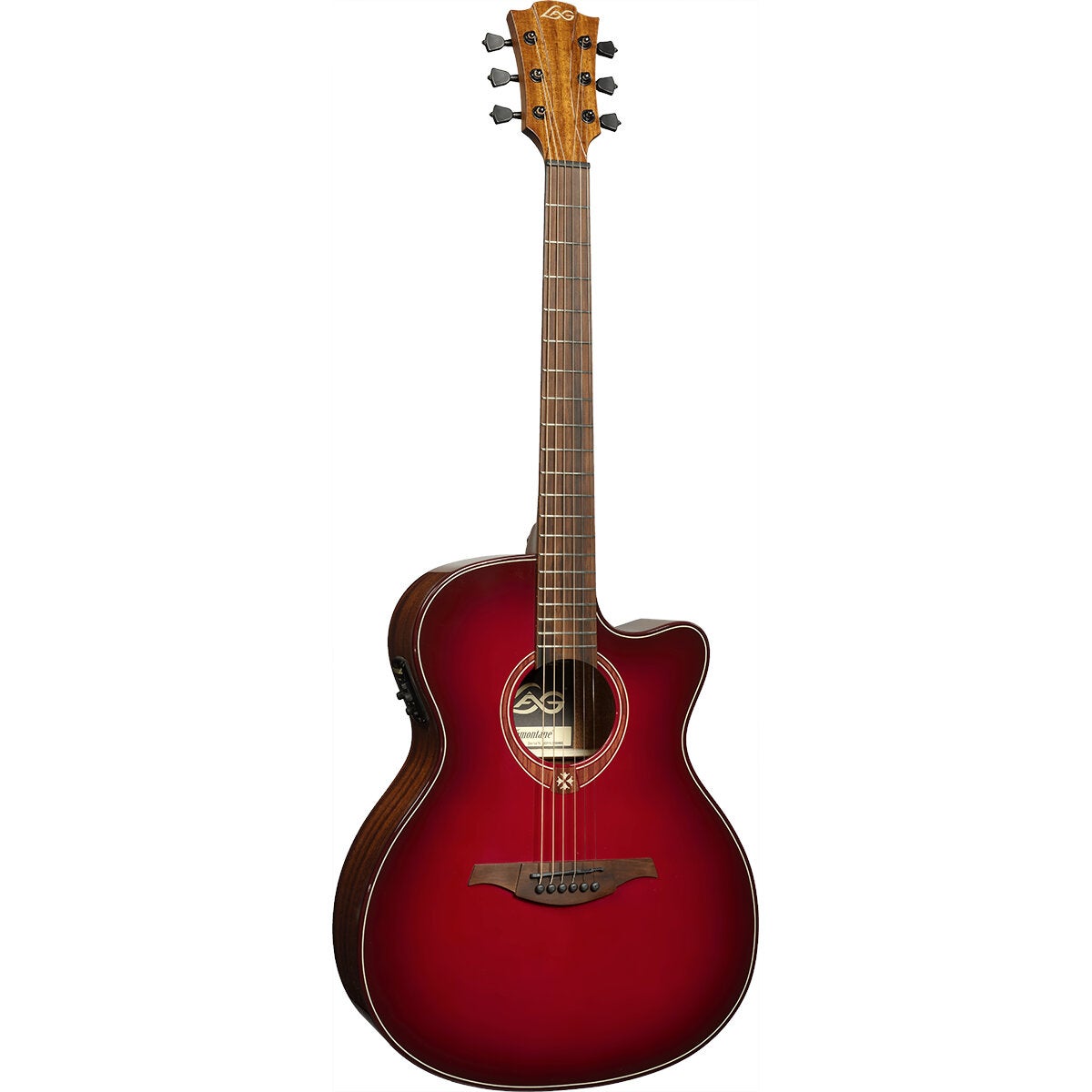 LAG Guitars Tramontane Special Edition Auditorium T-RED-ACE Electro-Acoustic Guitar LAG Guitars Tramontane Special Edition Auditorium T-RED-ACE Electro-Acoustic Guitar von LAG Guitars