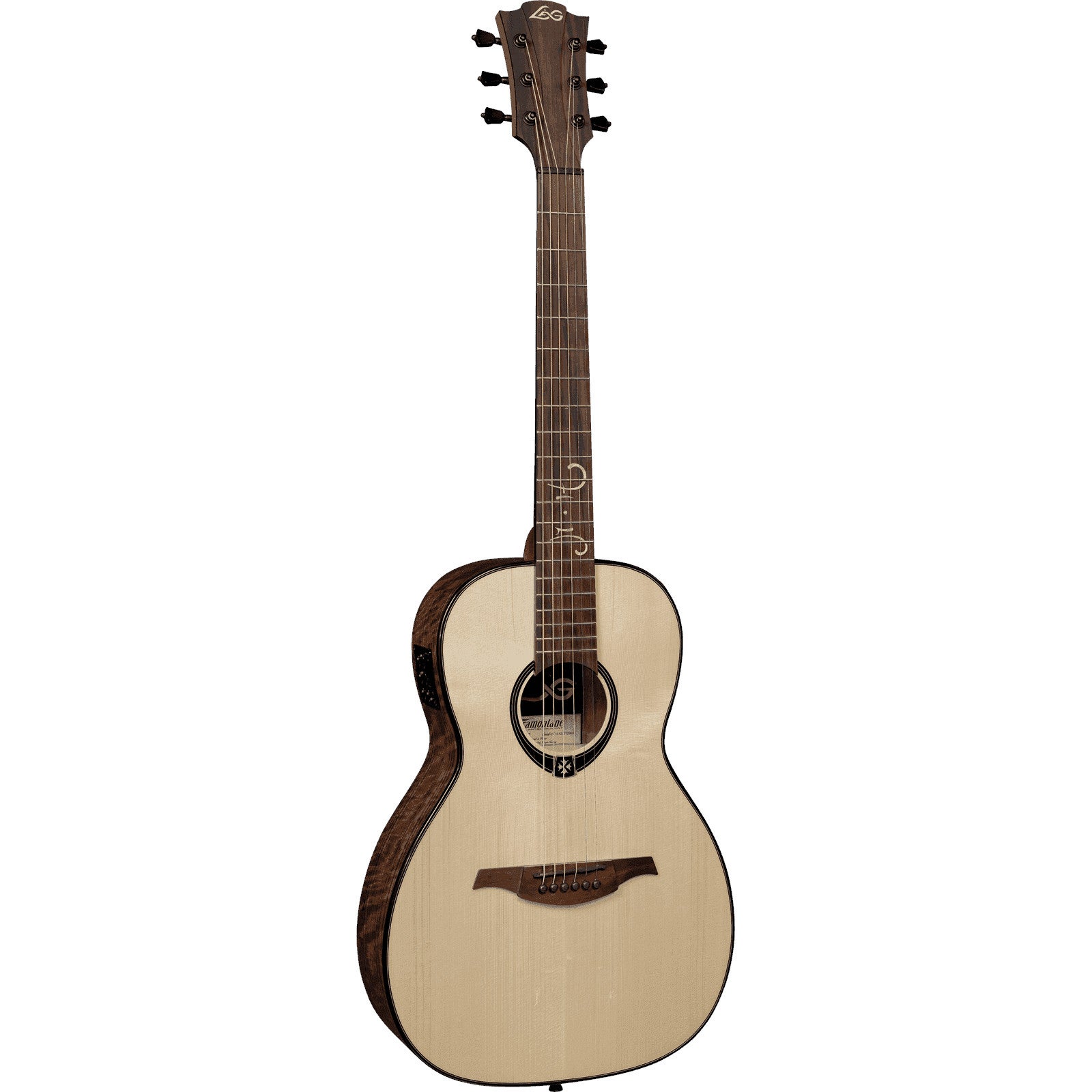 LAG Guitars Tramontane Special Edition TS-MH-PE Michel Haumont Electro-Acoustic Guitar LAG Guitars Tramontane Special Edition TS-MH-PE Michel Haumont Electro-Acoustic Guitar von LAG Guitars
