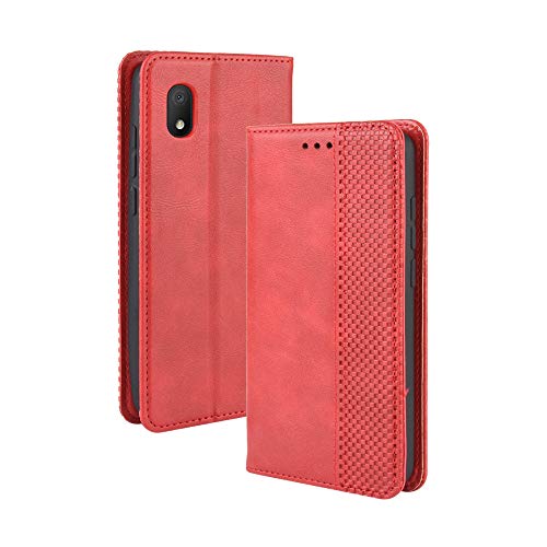LAGUI Kompatible für Alcatel 1B 2020 Hülle, Leder Flip Case Schutzhülle für Handy mit Kartenfach Stand und Magnet Funktion als Brieftasche, rot LAGUI Kompatible für Alcatel 1B 2020 Hülle, Leder Flip Case Schutzhülle für Handy mit Kartenfach Stand und Magnet Funktion als Brieftasche, rot von LAGUI