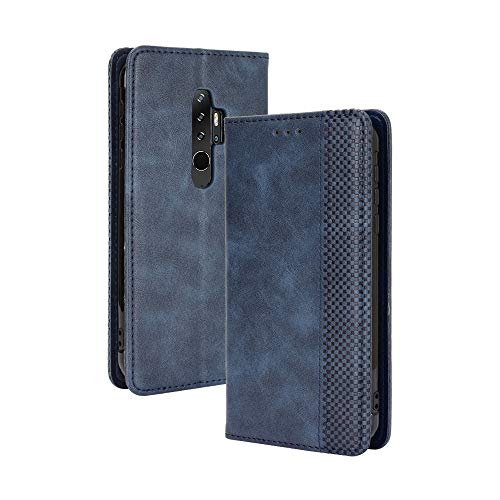 LAGUI Kompatible für Blackview BV6300 Pro Hülle, Leder Flip Case Schutzhülle für Handy mit Kartenfach Stand und Magnet Funktion als Brieftasche, Blau LAGUI Kompatible für Blackview BV6300 Pro Hülle, Leder Flip Case Schutzhülle für Handy mit Kartenfach Stand und Magnet Funktion als Brieftasche, Blau von LAGUI