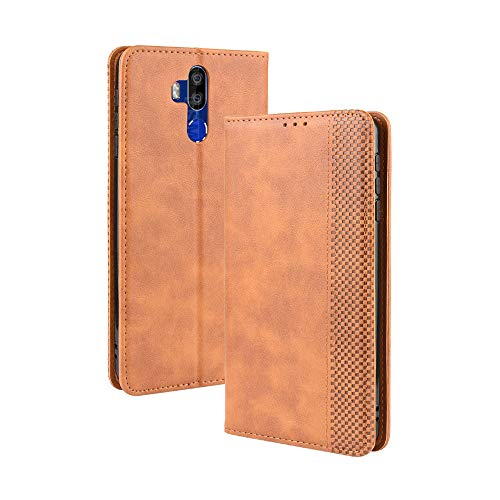 LAGUI Kompatible für Oukitel K9 Hülle, Leder Flip Case Schutzhülle für Handy mit Kartenfach Stand und Magnet Funktion als Brieftasche, braun LAGUI Kompatible für Oukitel K9 Hülle, Leder Flip Case Schutzhülle für Handy mit Kartenfach Stand und Magnet Funktion als Brieftasche, braun von LAGUI