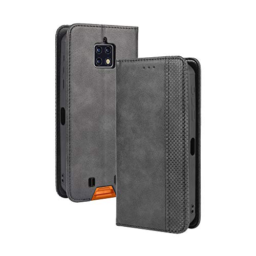 LAGUI Kompatible für Oukitel WP6 Hülle, Leder Flip Case Schutzhülle für Handy mit Kartenfach Stand und Magnet Funktion als Brieftasche, schwarz LAGUI Kompatible für Oukitel WP6 Hülle, Leder Flip Case Schutzhülle für Handy mit Kartenfach Stand und Magnet Funktion als Brieftasche, schwarz von LAGUI