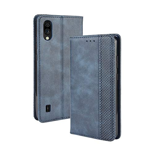 LAGUI Kompatible für ZTE Blade A5 2020 Hülle, Leder Flip Case Schutzhülle für Handy mit Kartenfach Stand und Magnet Funktion als Brieftasche, Blau LAGUI Kompatible für ZTE Blade A5 2020 Hülle, Leder Flip Case Schutzhülle für Handy mit Kartenfach Stand und Magnet Funktion als Brieftasche, Blau von LAGUI