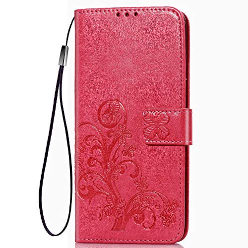 LAGUI Passend für Huawei Y6s Hülle, Schönes Muster Brieftasche Handyhülle. Rot LAGUI Passend für Huawei Y6s Hülle, Schönes Muster Brieftasche Handyhülle. Rot von LAGUI